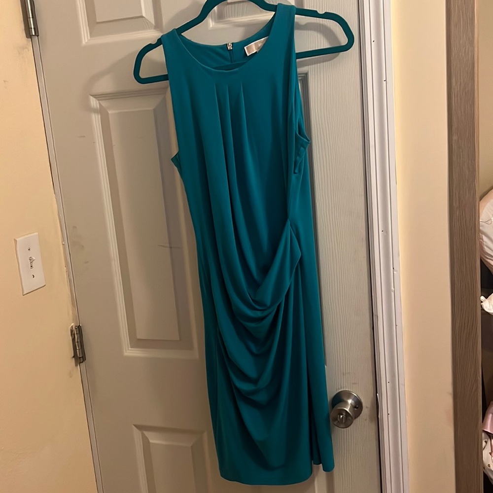 Michael Kors teal dress